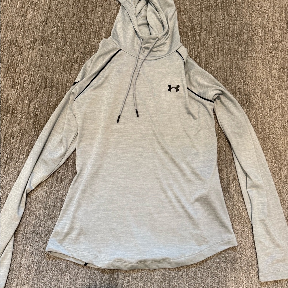 Under Armour Women's Gray Hoodie Top